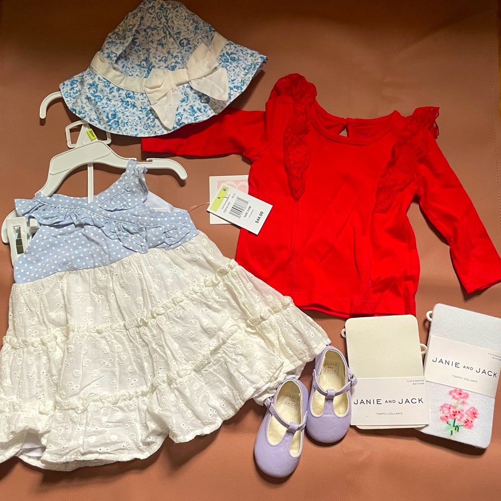 0-6 Months Bundle (mostly Janie & Jack)